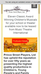 Mobile Screenshot of princestreetplayers.com